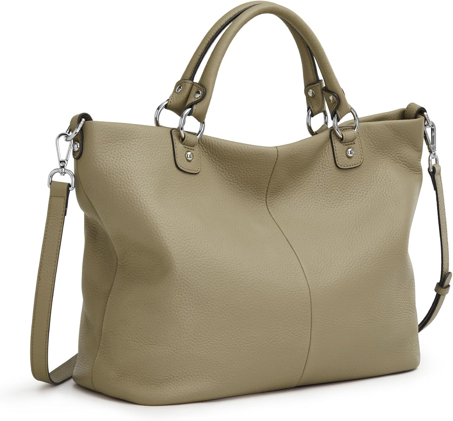Kattee Women's Soft Leather Tote Bag for Stylish Everyday Use