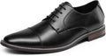 Bruno Marc Men's Prince Classic Modern Formal Oxford Lace Up Dress on