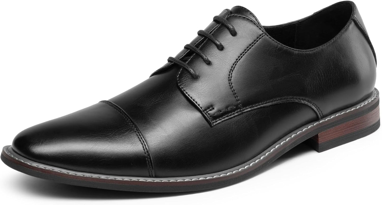 Bruno Marc Men's Prince Classic Modern Formal Oxford Dress Shoes