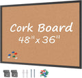 Board2by Cork Board Bulletin Board 36 x 48 for Home Office