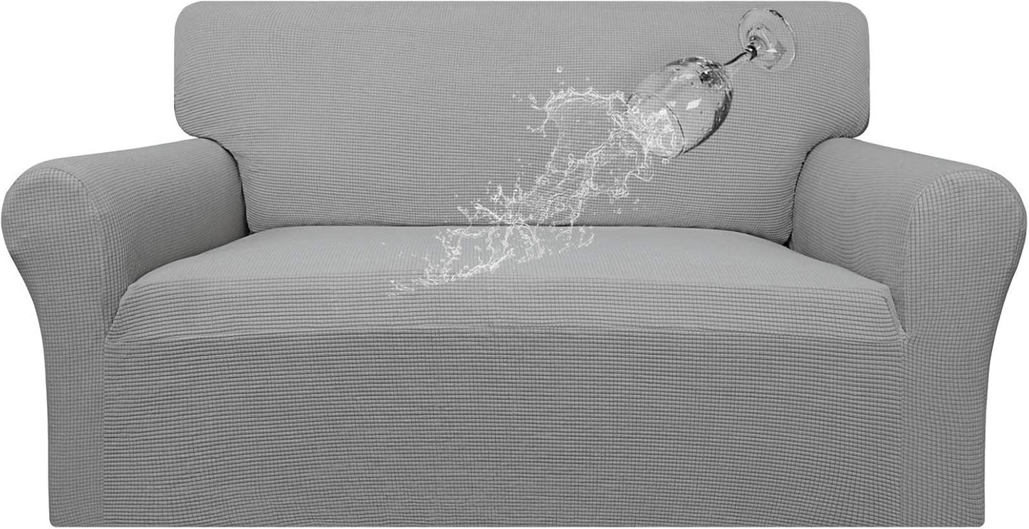 100% Waterproof Loveseat Couch Cover for Pets and Kids