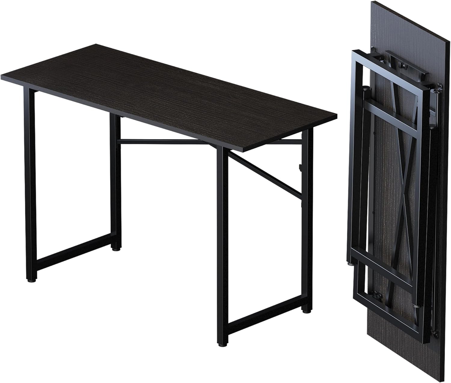 Folding Computer Desk 47 inch for Home Office and Gaming