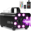 Fog Machine Smoke Machine with 13 Colors 8 LED Lights - Party