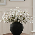 White Artificial Flowers Bulk for Vase - Realistic Table Centerpiece