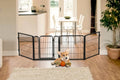 FXW Dog Gate Extra Wide Adjustable Up to 92 in - Indoor Safety