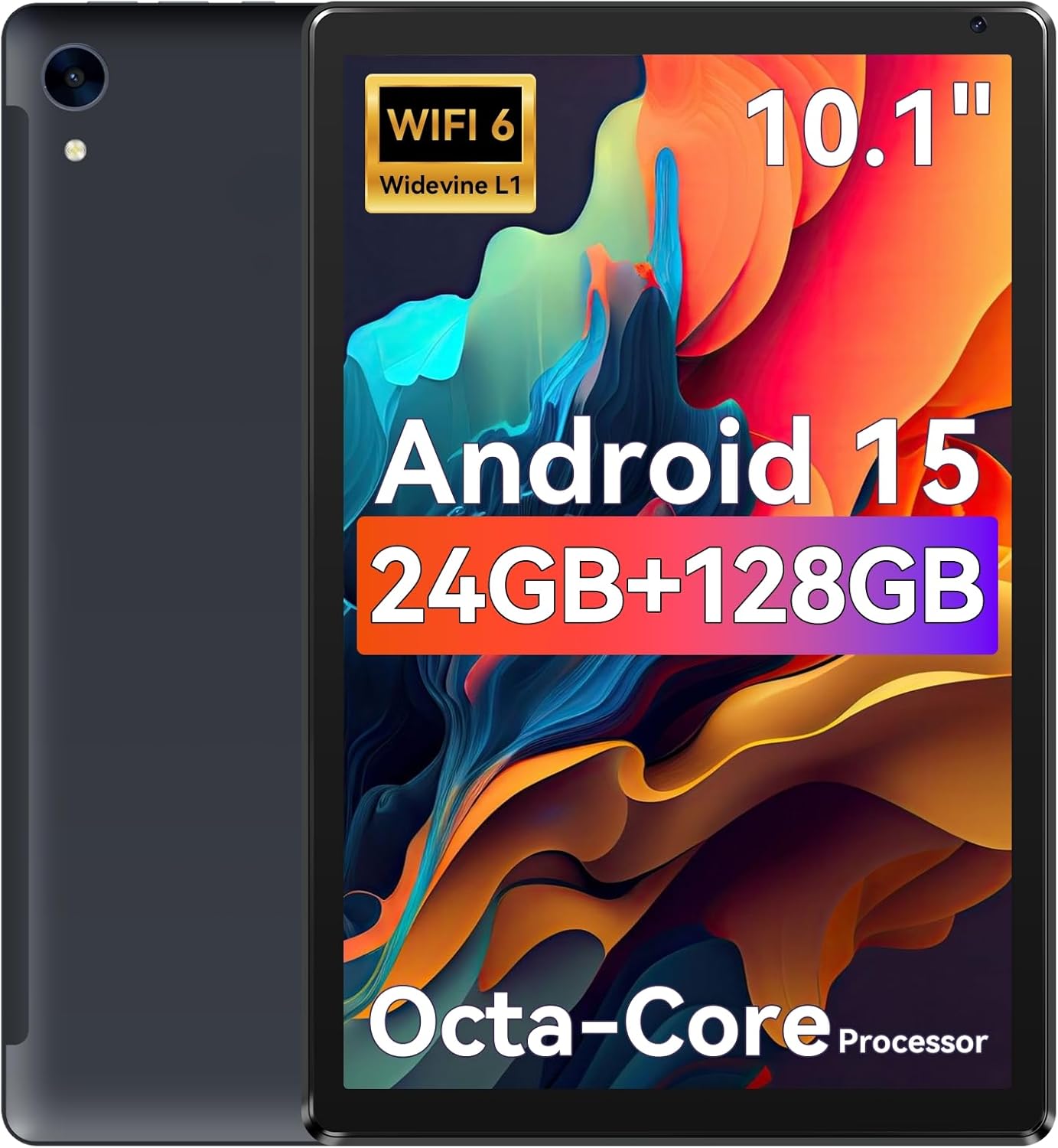 10.1 in Android Tablet with Octa-core Processor and 24GB RAM