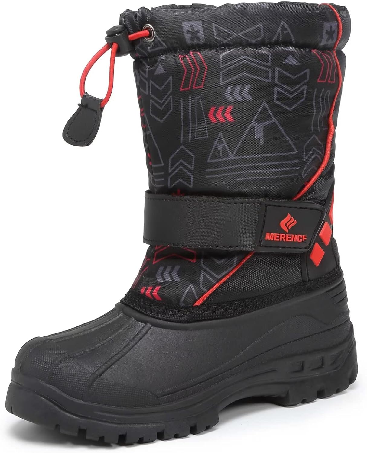 CIOR Kids Snow Boots for Boys Girls Waterproof Winter Fun