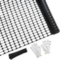 PotatoLife Plastic Mesh Safety Fence 4ftx50ft - Reusable Temporary