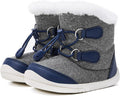Toddler Baby Snow Boots for Boys Girls - Faux Fur Lined Winter Boots