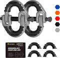 Safety Chain Connector Link 1/2in Hammerlock Coupling Link - 2 Pack