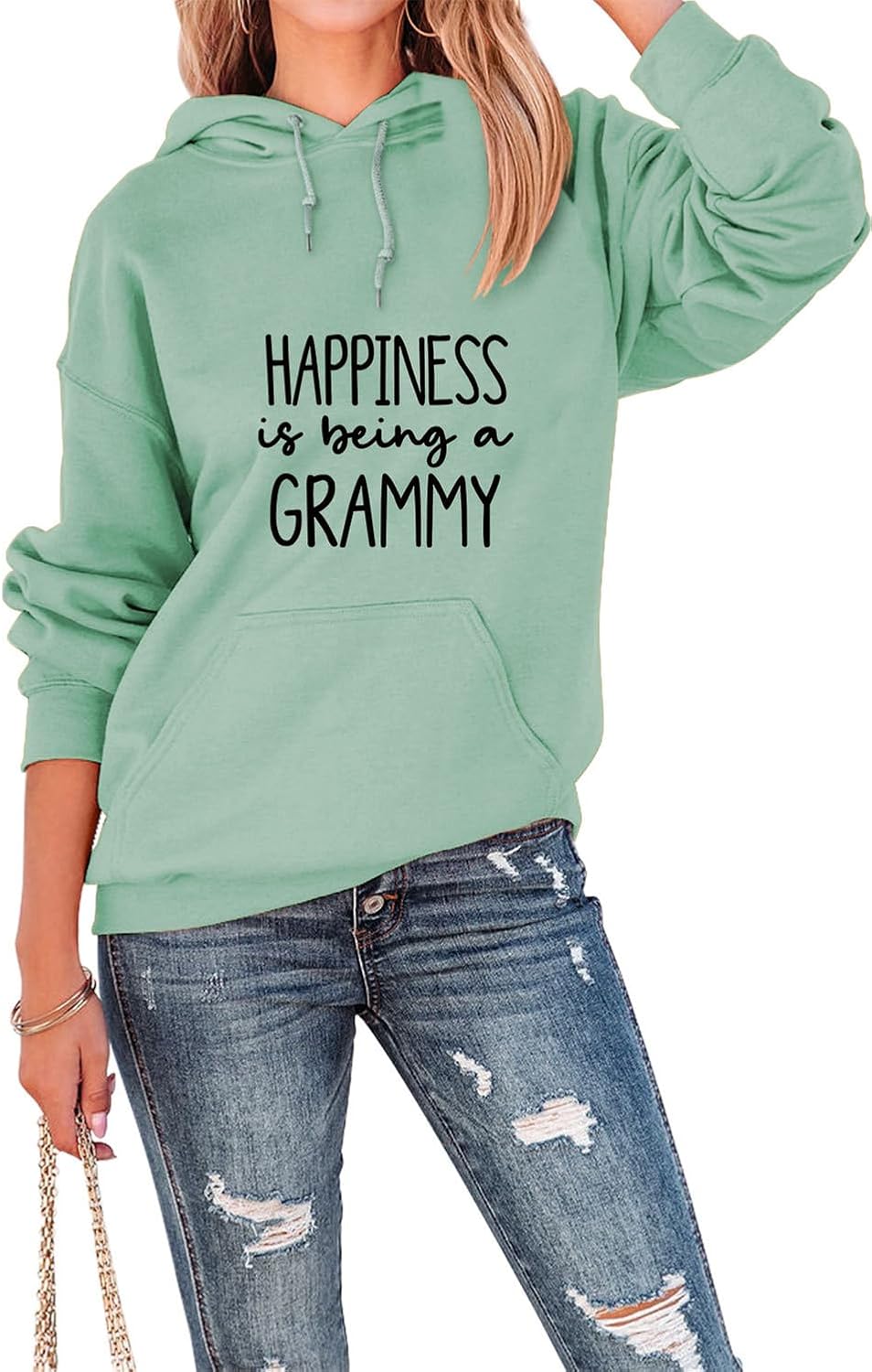 ESIKAH Grammy Joy Hoodie: Funny Nana Gift!