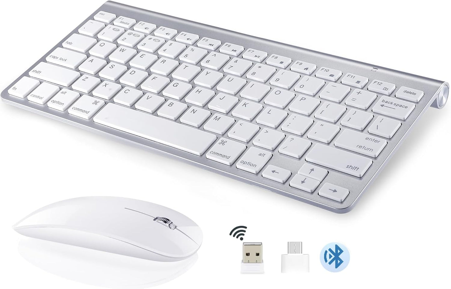Seamless Connectivity for iMac & MacBook: Wireless Keyboard & Mouse