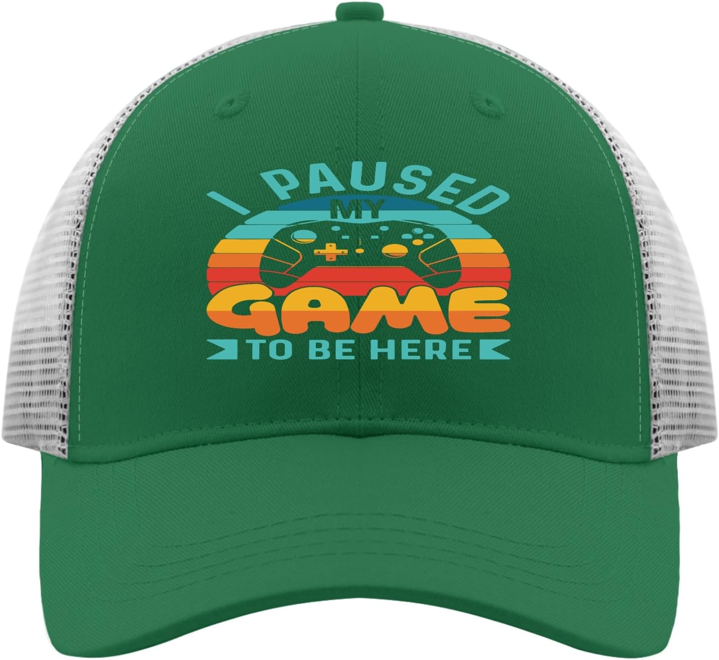 Quick Dry Gaming Trucker Cap for Men - Level Up Your Style!