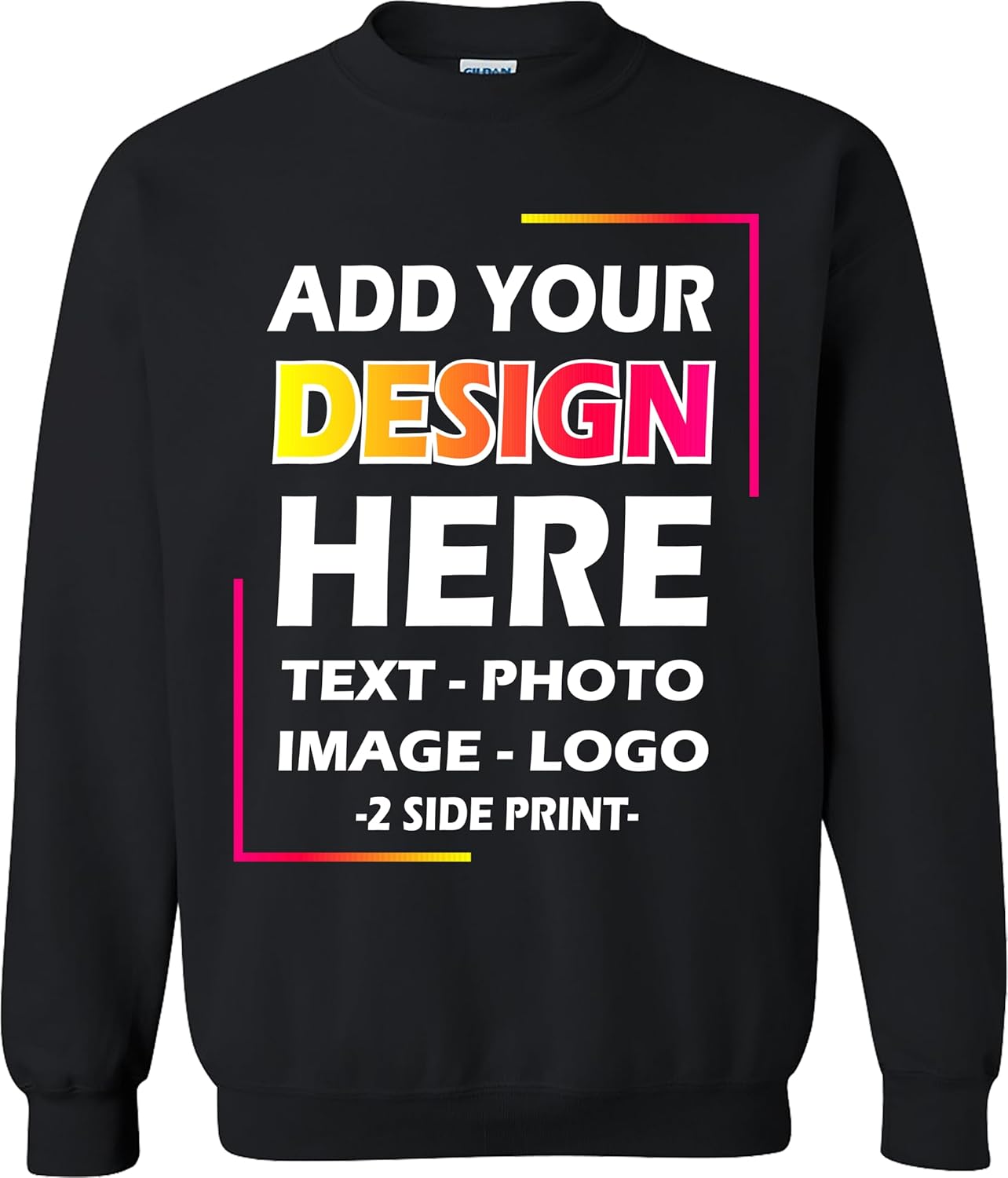 Personalized Photo Sweatshirt - Your Image, Your Style