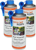 Half Off Ponds Black Waterfall Foam Sealant Spray 3 Pack - Directs