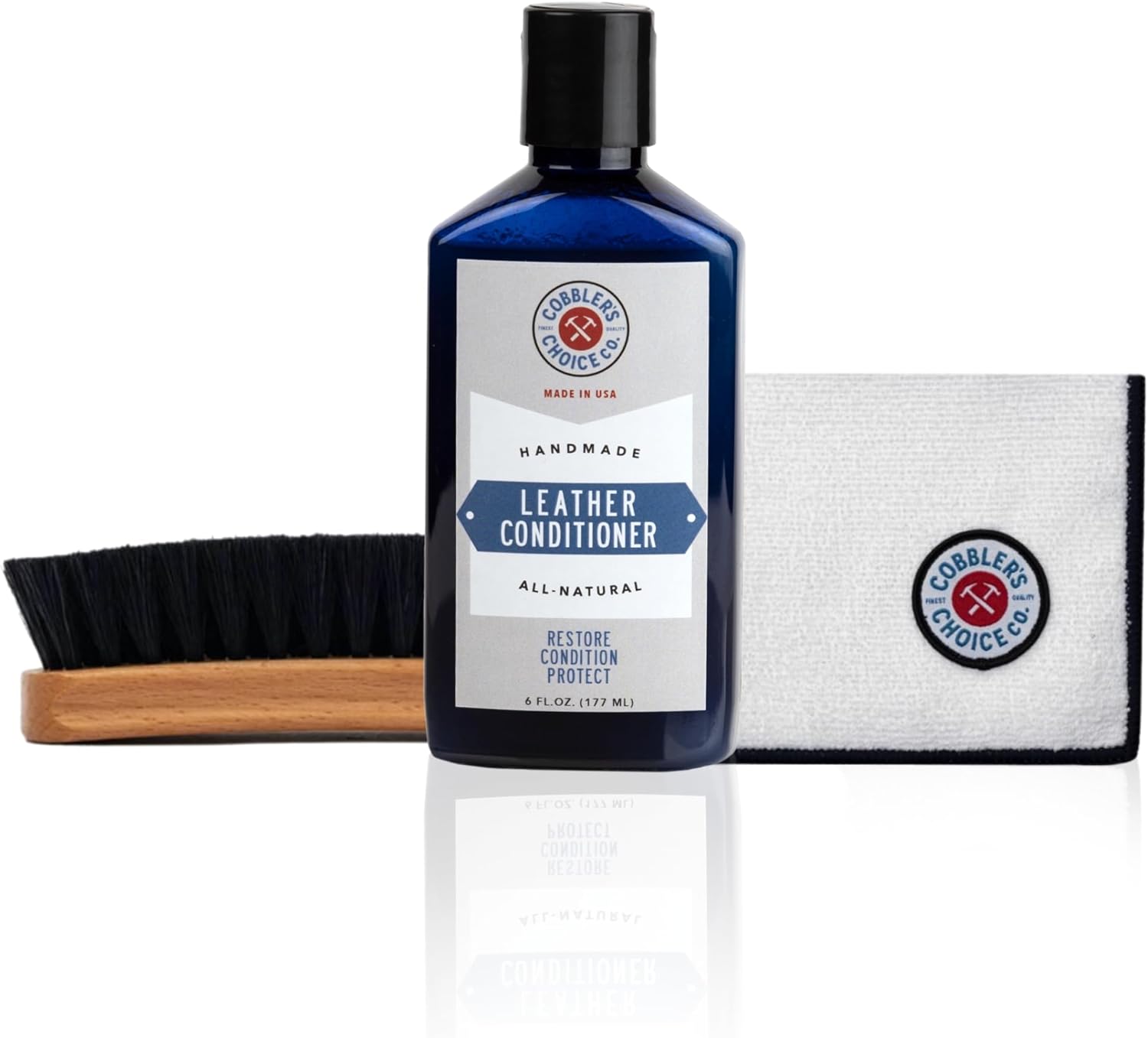 Premium Leather Care Trio by Cobbler's Choice Co.