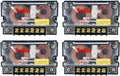 300 Watts 2 Way Crossover (4 Pack) - Compact Passive Car Audio Upgrade