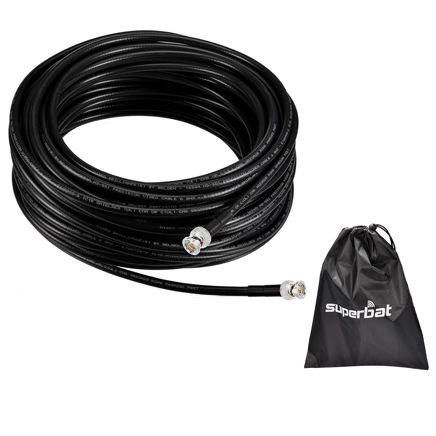 Superbat Long 75ft SDI Cable for HD-SDI and 4K Monitors