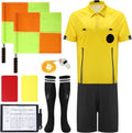Soccer Referee Jersey 7PC Kit - Complete Adult Referee Set
