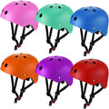 Kids Bike Helmet 6 Pack Adjustable Toddler Helmet - CPSC Certified