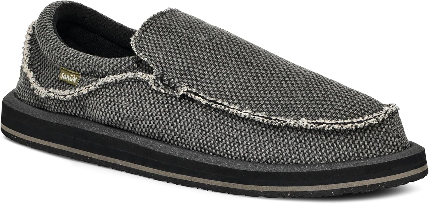 Sanuk Mens Chiba Slip-On Loafers for Ultimate Comfort