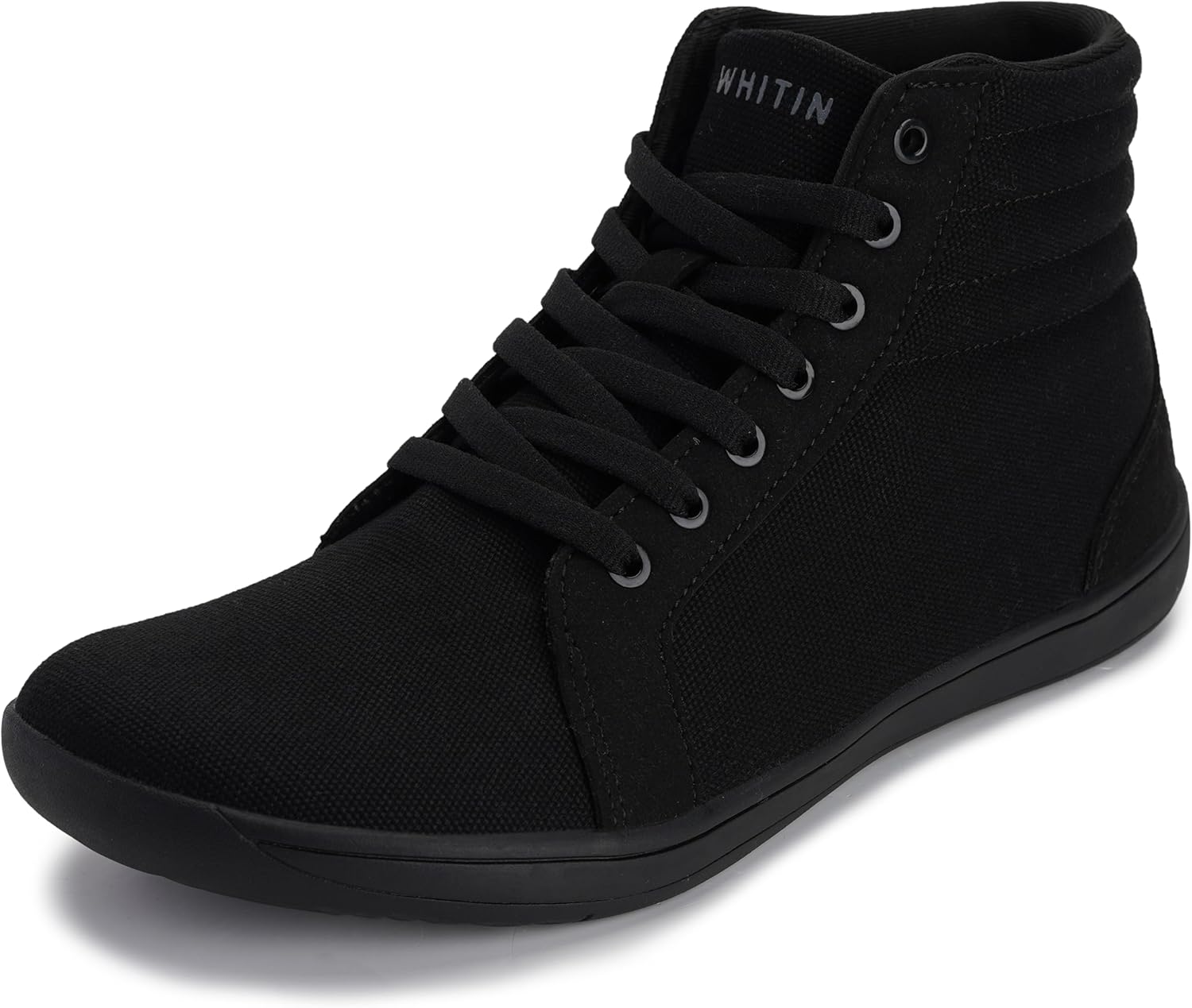 WHITIN Women's Wide High-Top Canvas Barefoot Sneakers Review
