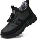Womens Winter Snow Boots - Faux Fur Lined Slip-On Waterproof