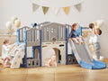 8 in 1 Toddler Slide Set for Ages 1-3 - Versatile Playset