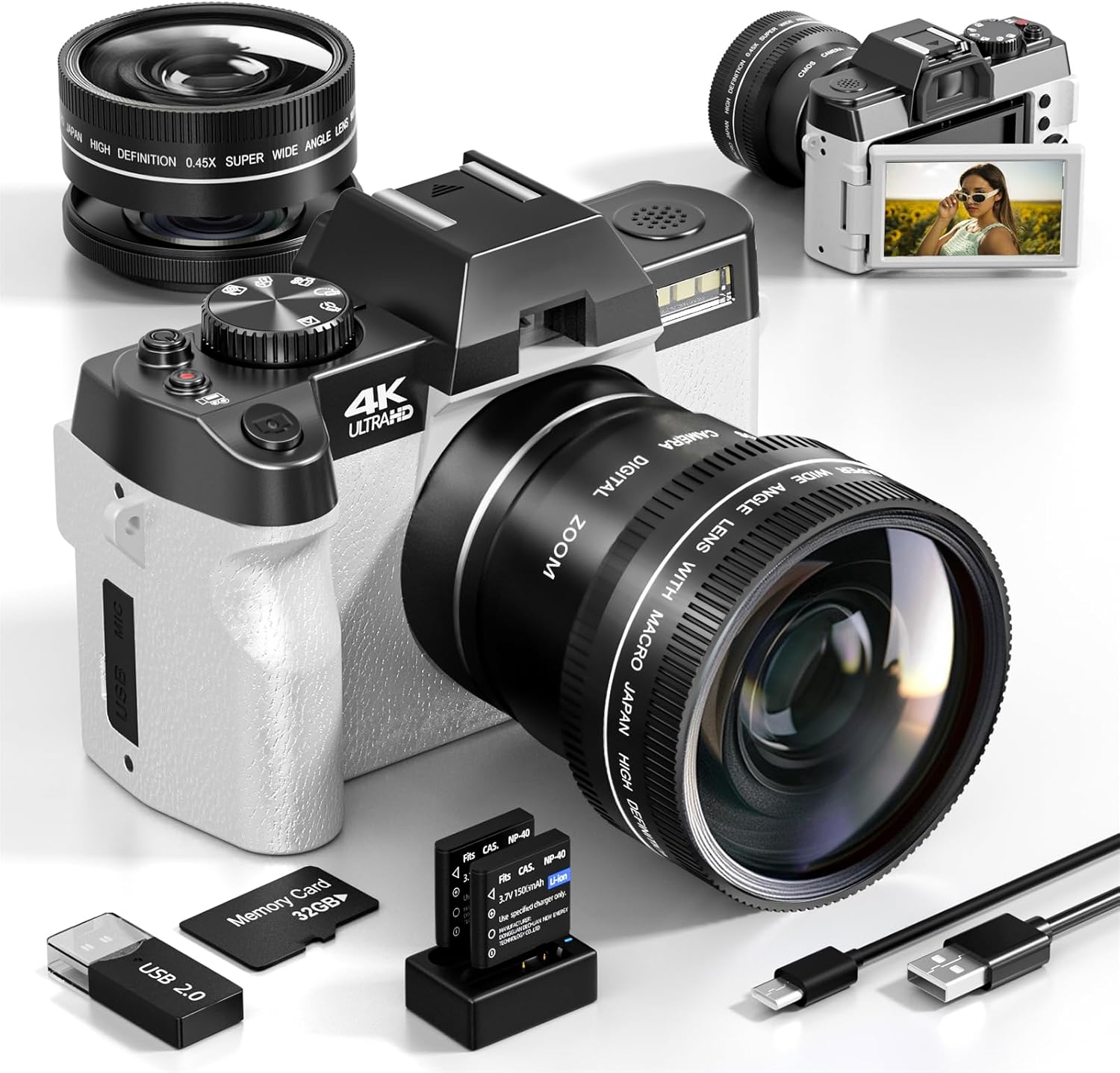Digital Cameras for Photography with WiFi & App Control