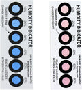 Dry & Dry Humidity Indicator Cards 250 Pack(Reusable) - 10-60% 6