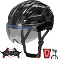 Bike Helmet Adult for Men with Magnetic Goggles - Lightweight Fit