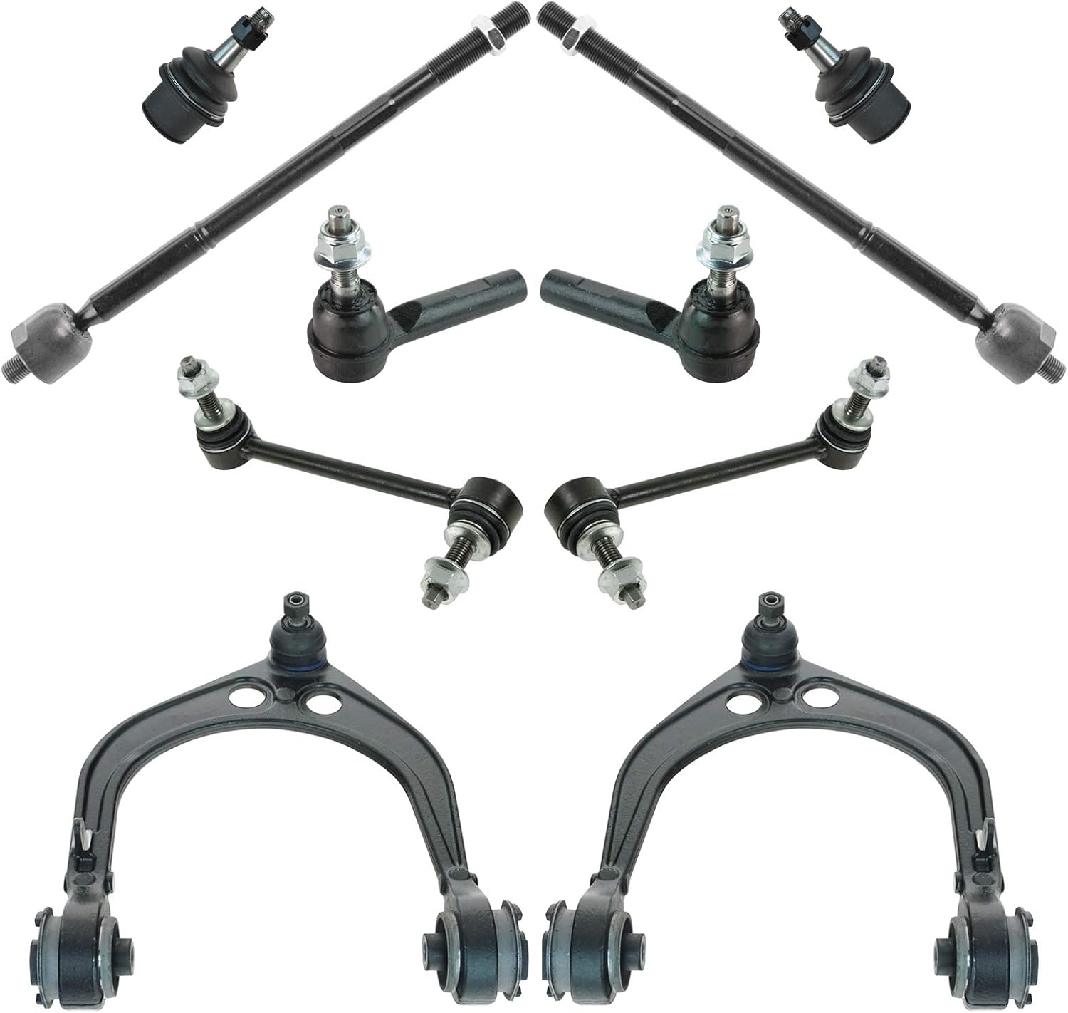 TRQ Front Steering & Suspension Kit for Chrysler 300 & Dodge