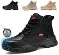 Water-resistant Work Boots for Men Lightweight Steel Toe Shoes