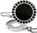 Pearl Crystal Golf Ball Marker Necklace - Stylish Golf Accessory!
