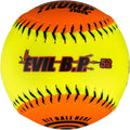 1 Dozen Evil BP 12ft Softballs - Durable Batting Practice Balls