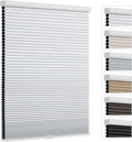 Cordless Honeycomb Blackout Blinds for Indoor Windows - Room Darkening