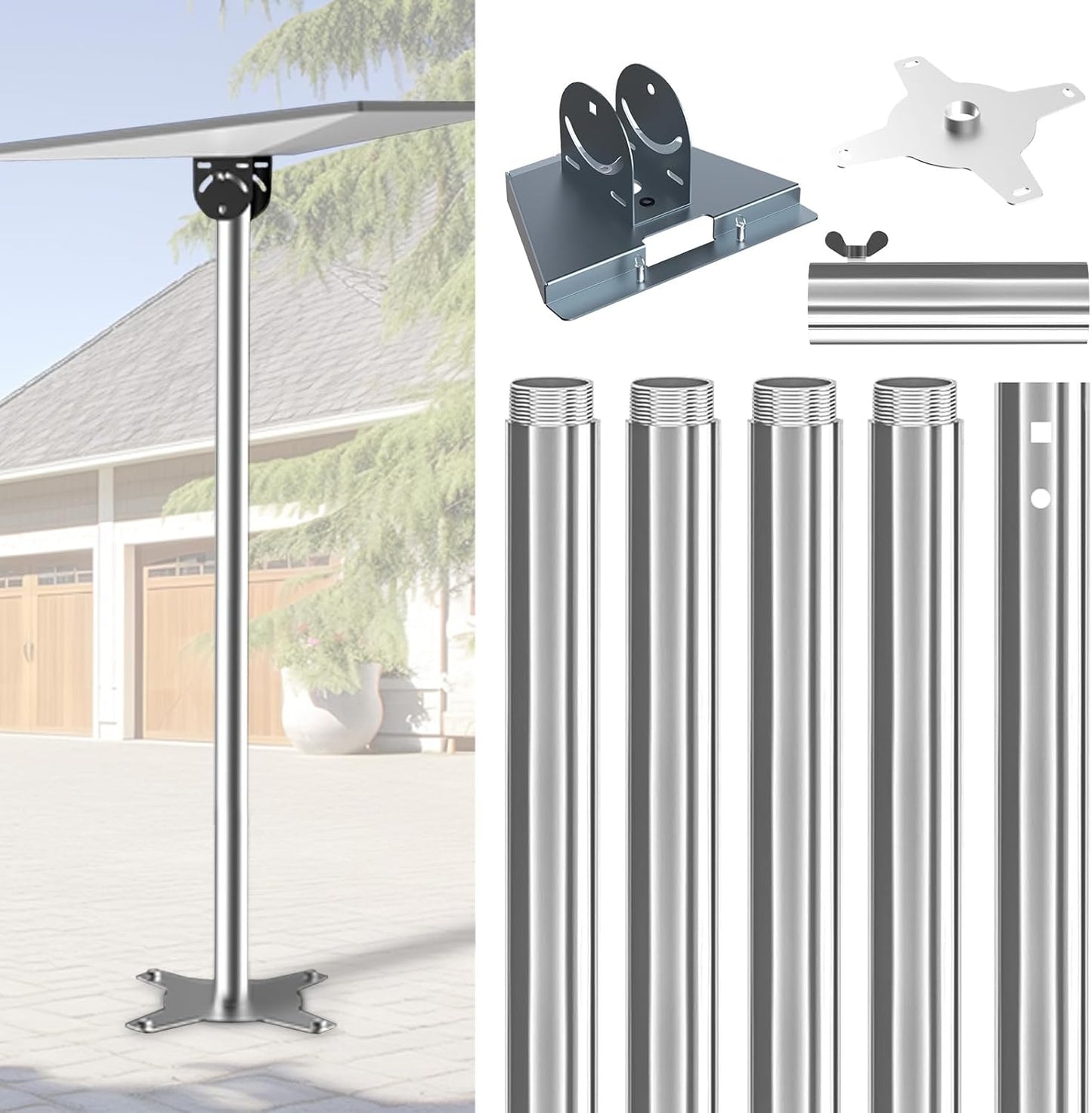 Starlink Gen 3 Pole Mount Kit for Optimal Signal Reception