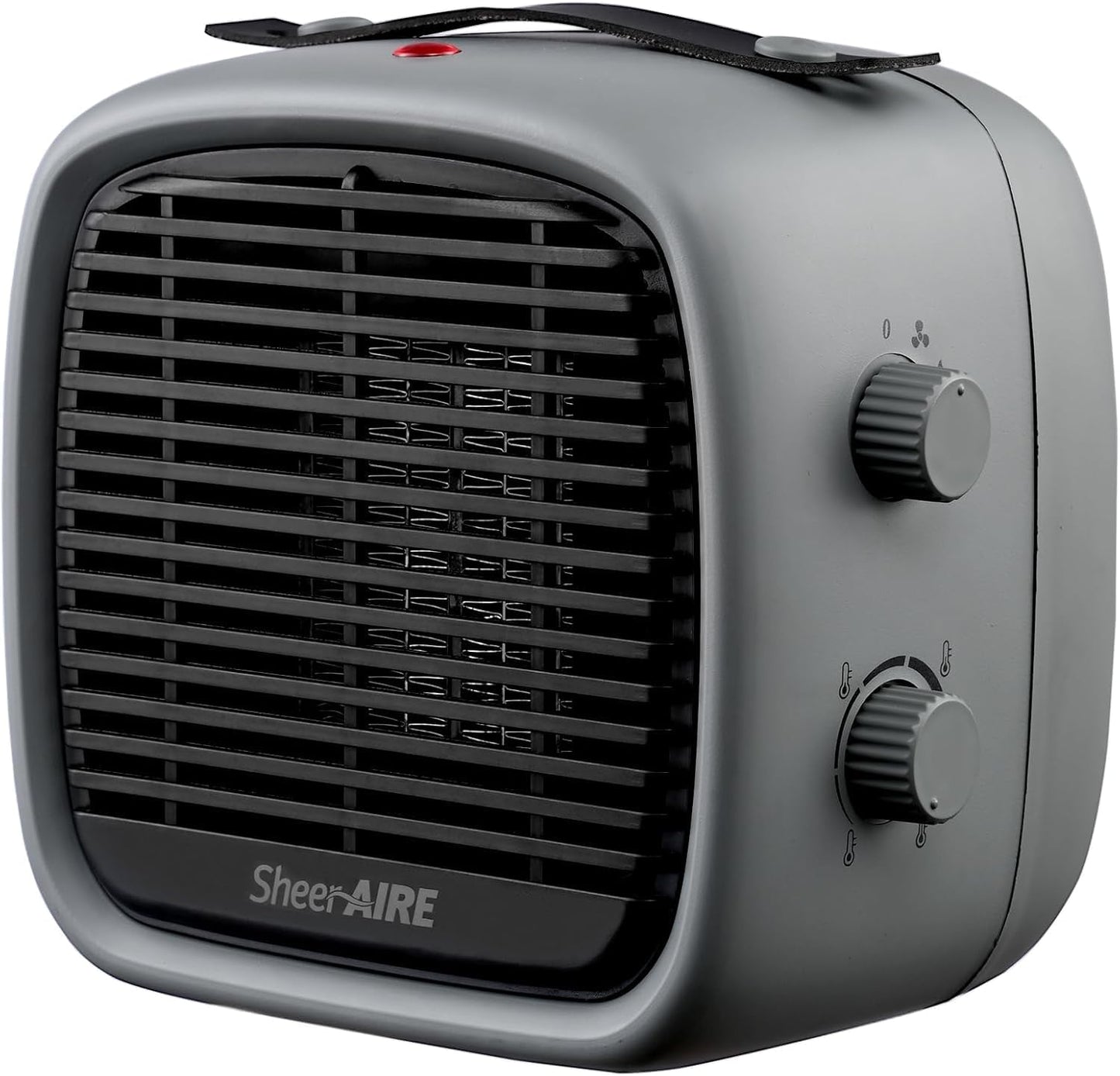 700W/1200W Ceramic Portable Heater - Quiet, Safe & Stylish