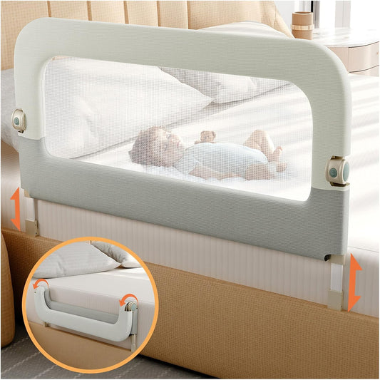 Toddler Bed Guard Rail - Adjustable Safety Side Rails for Beds