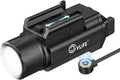 CVLIFE 1500 Lumens Pistol Flashlight Magnetic Rechargeable - Tactical