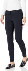 SATINATO Women's Straight Stretch Slim Pants - Office to Evening Shoes