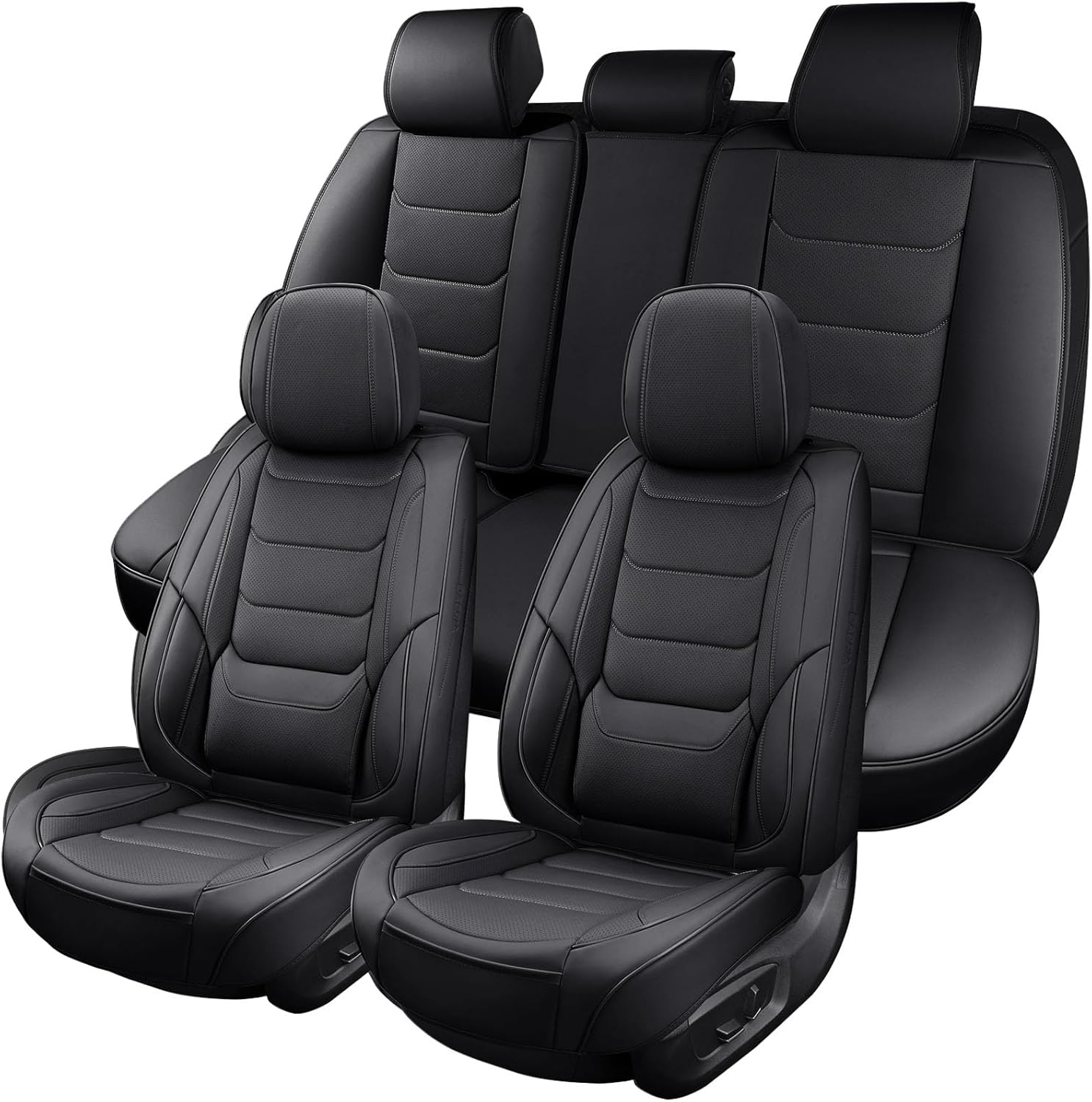 Leather Car Seat Covers Full Set for Ultimate Protection and Comfort