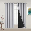 Yakamok 100% Blackout Lined Panels for Bedroom and Living Room
