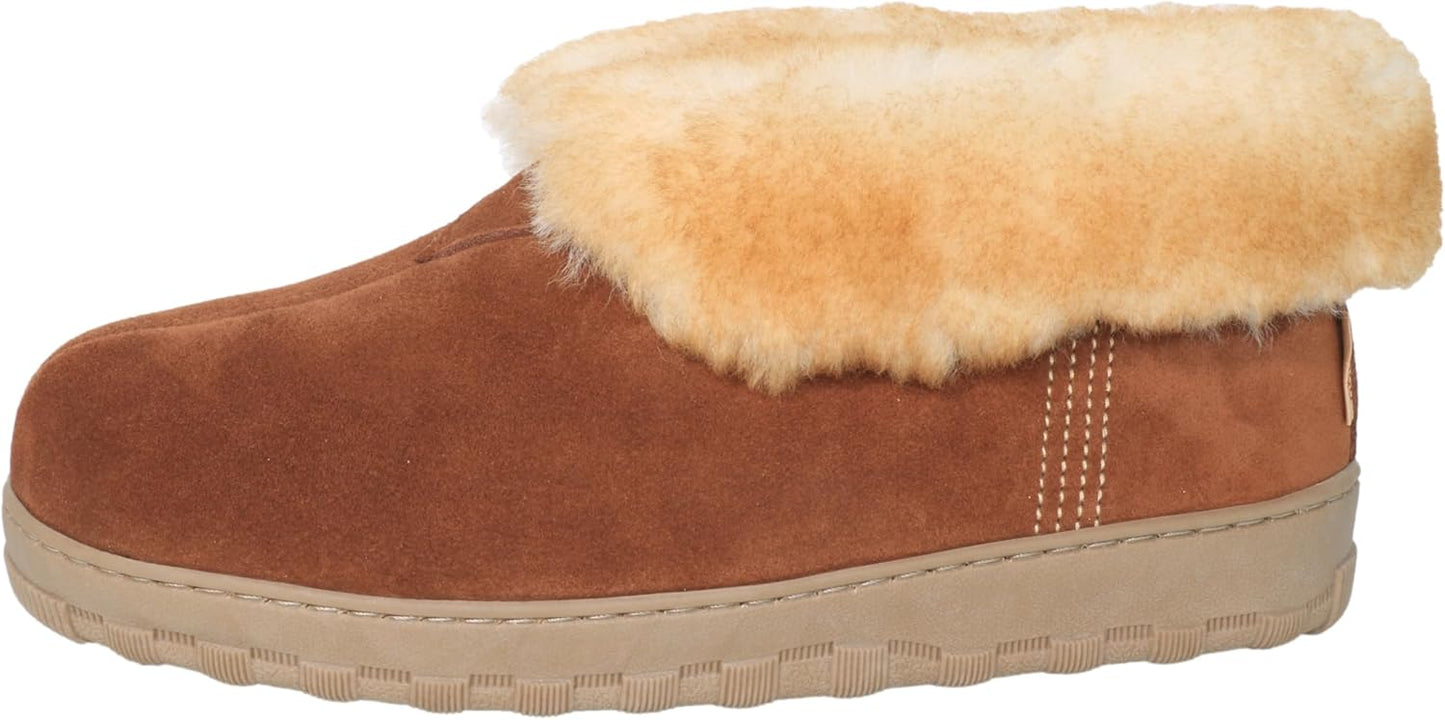 Cozy Sheepskin Memory Foam Slippers by PEDOQU