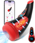 Sex Toys for Men Male Masturbator with App Control - Heated Sucking