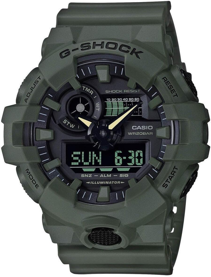 Casio Men's G-Shock 700UC Series Quartz 200M WR Shock Resistant