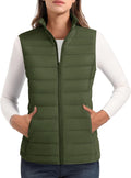 MAGCOMSEN Women's Puffer Vest Lightweight Quilted Padded Vest - Warm 4
