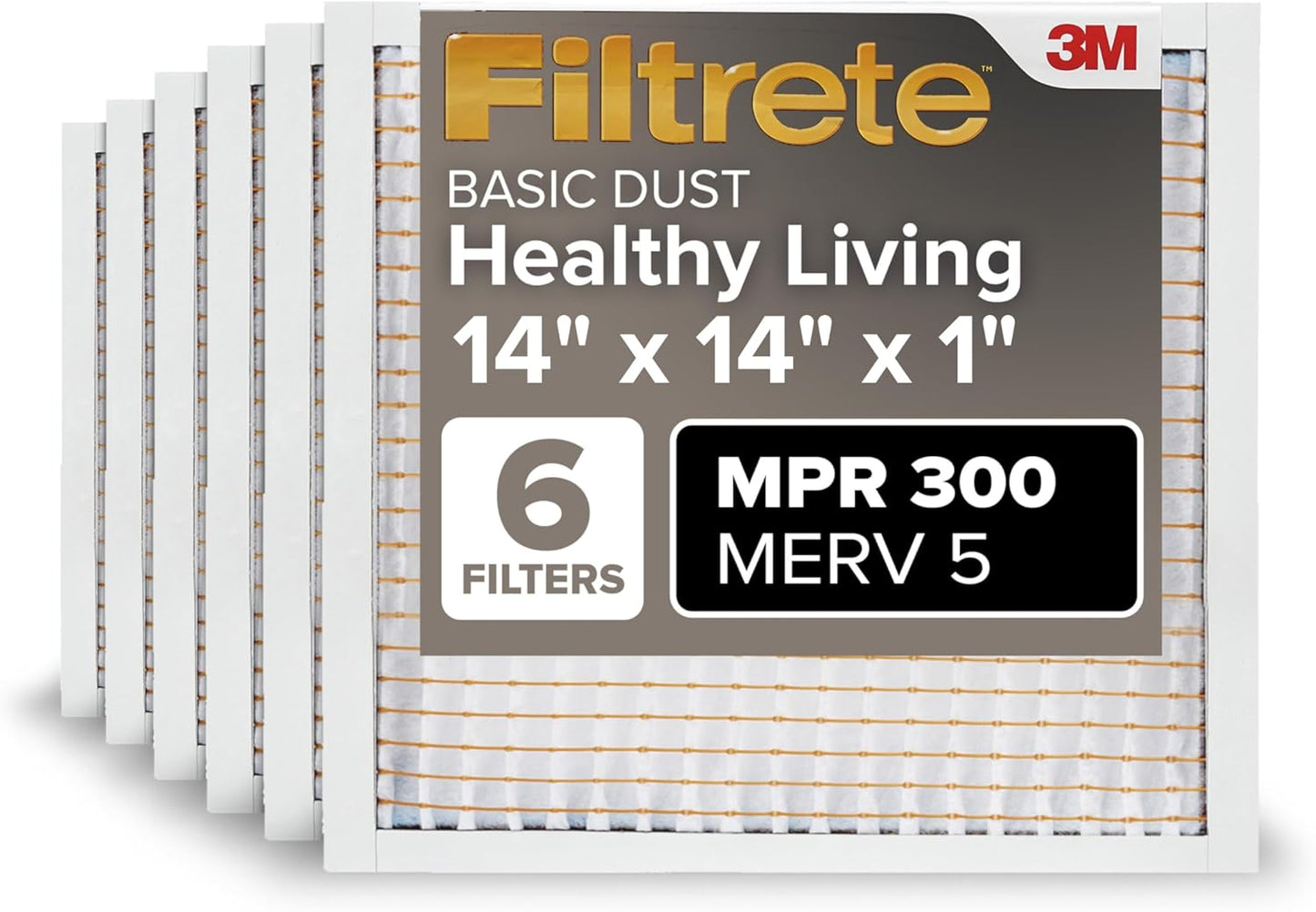 Filtrete 14x14x1 Air Filter MPR 300 for Clean Living