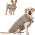 SPACE LION Dog Puffer Jacket Down Winter Coat - Warm, Windproof Fit