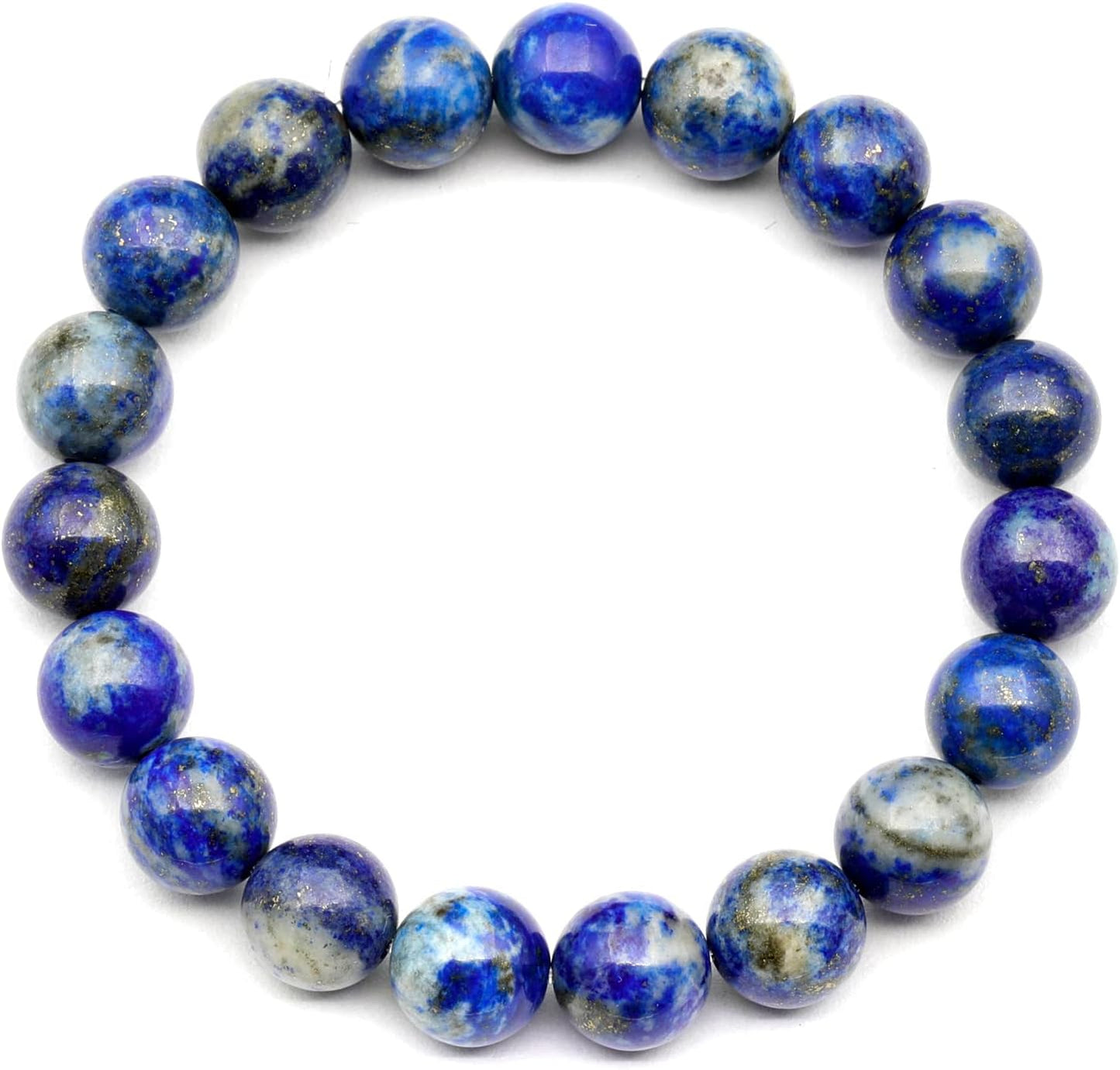 Natural Fluorite Beaded Stretchy Bracelet for Healing and Style